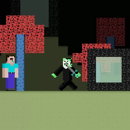 Game background of Echoes of Neo-Kyoto